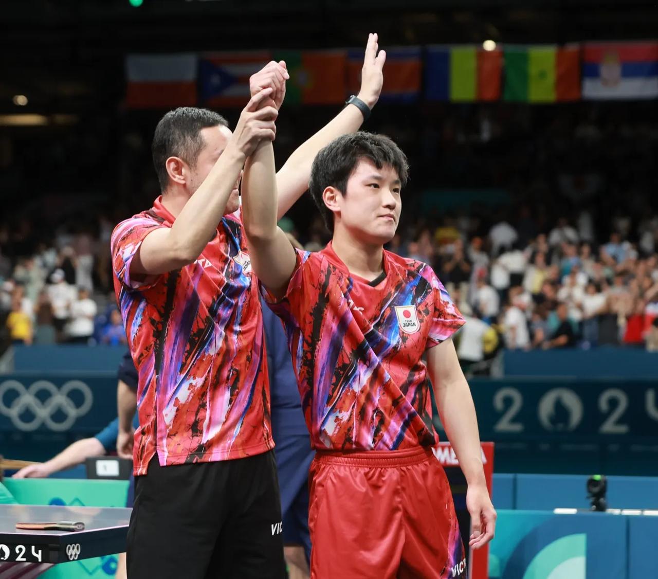 包含法国队鏖战奥地利队，张本智和惊艳四座的词条